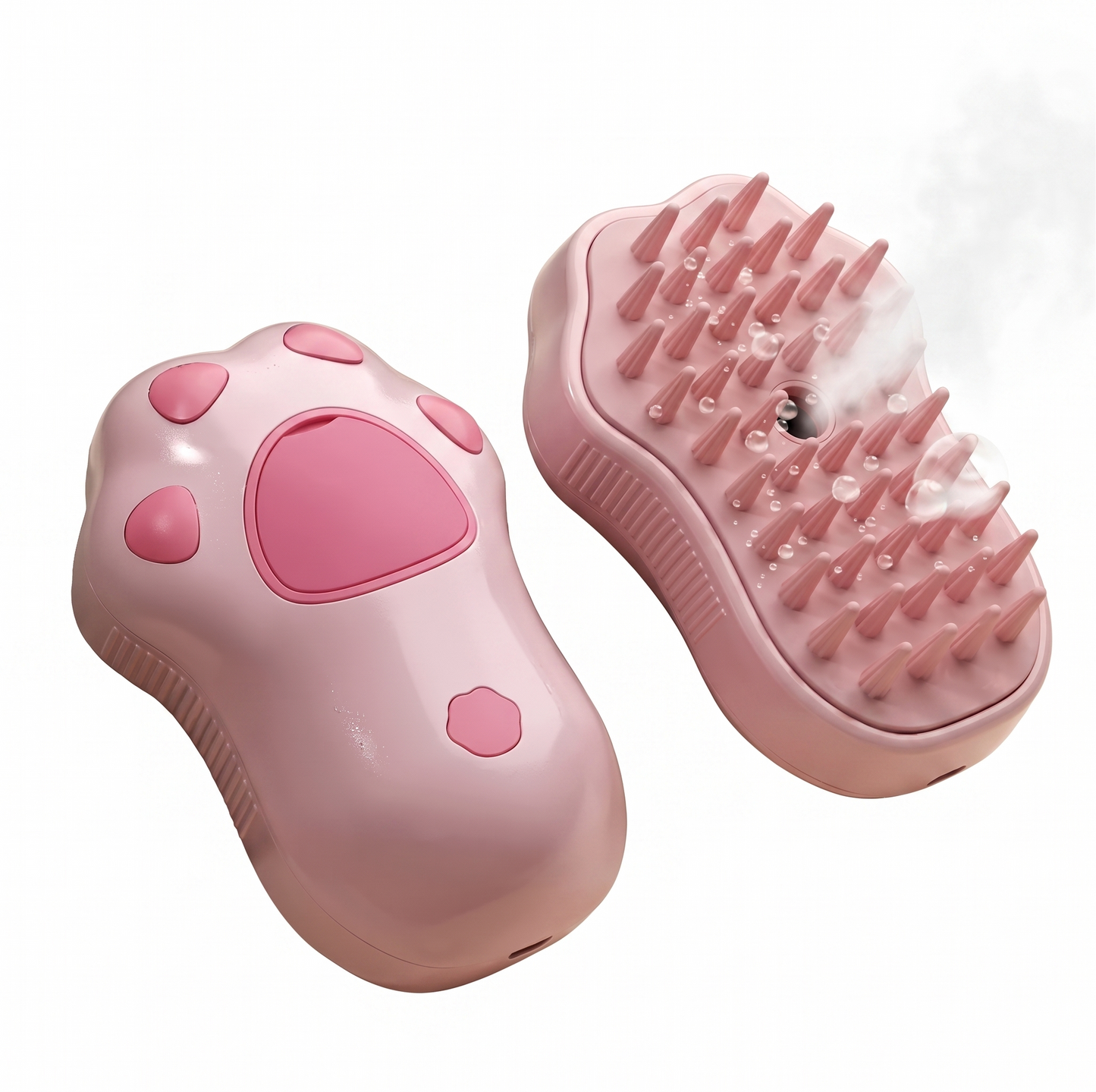Cepillo Vaporizador Masajeador para Perros y Gatos